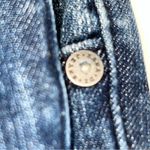 Zana Di Zana-di Wormen's Skinny Dark Wash Jeans w/Studs Down the Outer Thigh-Jr. Size 9 Photo 5