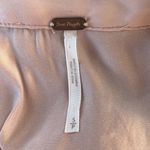 Free People  blush pink long sleeve front pocket detail Henley blouse Photo 2