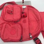 Kipling  Pink Nylon Backpack Photo 3