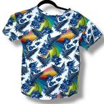 Farm Rio  x Anthropologie Aves Motif Island Inspired Cotton Graphic Tee XS Photo 5