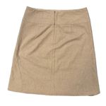 Banana Republic  | Holiday Tan Wool Skirt Lined Size 4 Christmas Event Modest Photo 2