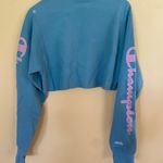 Champion Cropped Crewneck Photo 1