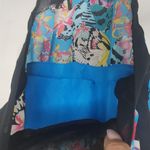 Blue Butterfly Print Sheee Overlay Skirt Size undefined Photo 4