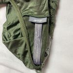 Aerie bra bralette green and blue lace triangle Photo 4