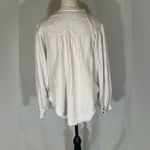 We The Free  White w/Peach Shade Long Sleeve Button Up Photo 3