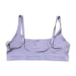 Lululemon light support purple bralette size 10 DAMAGED Photo 1