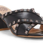 Vince Camuto NEW NADONIE STUDDED MULE BLACK LEATHER WOMENS SIZE 8M SHOES Photo 0