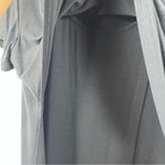 Quince Bamboo Jersey Maternity & Nursing Launge Black Dress SZ:XL Photo 5