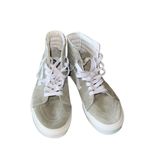 Vans NEW Sk8-Hi Pig Suede Moss Gray Snow White / Mint Green M8.5 W 10 Photo 6