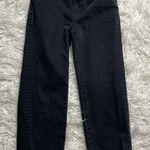 Madewell Womens The Perfect Straight Jeans Black In Lunar Wash Size W25 K7991 Photo 0