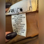 David N Taupe women's Linen pleated front Dress Capri Pants 14‎ brown vintages Tan Photo 5