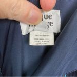 Unique Vintage Blue Plaid Tie Front 1940’s Swing Midi Dress Sz.5x/26 Photo 9