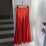 Reformation NWT  Sera Silk Two Piece in Red Coral Sz 8 Photo 9