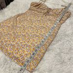 Isalis Floral Mini Dress in Purple Orange Large Photo 4