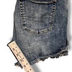 American Eagle Outfitters Shorts Next Level Womens 8 ShortieBlue Distressed Photo 3