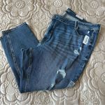 Old Navy  Mid-Rise Rockstar Super-Skinny Distressed Jeans NEW Plus Size 28 Photo 2