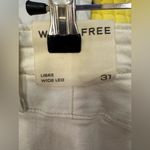 Free People NWT We The Free Libre Wide-Leg Jeans - Island lights ivory - 31 Photo 9