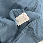 Sea NY Nadine Border Smocked Dress Cotton Puff Sleeve Ruffled V Photo 10