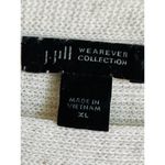 J.Jill Weaver Collection Sweater XL Cream Boatneck Long Sleeve Pullover Neutral Photo 2