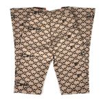 Off-White Monogram Split Hem Leggings Brown Black IT 38 US 4 NWT Photo 14