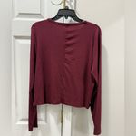 Arizona Jeans Arizona Jean Company Women's Deep Red Long Sleeve Tee Size XXL Photo 1