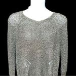 Jennifer Lopez  black silver sparkle sweater! New Photo 0