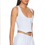 frankie's bikinis NWT Frankie’s Bikinis Nantucket Vest in Sleepy Stripe Print, size M Photo 1