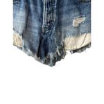 Free People  We The Free Distressed Button-Fly Cut Off Jean Shorts Women's 28 Photo 5