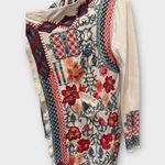 Johnny Was  Resso Embroidered Wrap Cardigan Sweater Size XS Photo 4