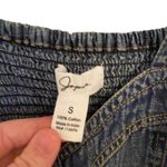 Japna  Sleeveless Jean Dress – Small – Button Front, Empire Waist Photo 3