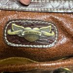 Kathy Van Zeeland  Y2K Crossbody Purse Fleur De Lis Buckles Photo 7