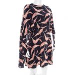 NWOT Valentino bird print cape dress Photo 7