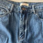 Vibrant  Distressed Blue High Waisted Jean Joggers Photo 5