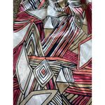 Ashley Stewart  Women's Multi color‎ geometric halter top size 12 Photo 3