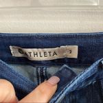 Athleta Sculptek Dark Wash Stretch Skinny Jeans Sculpting Denim Sz 2 Photo 5