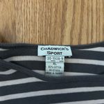 Chadwick's Pink and grey striped long sleeve  Photo 1