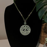 green jade pendant necklace Photo 0