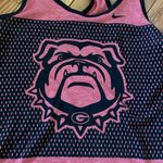 Nike The  Tee dri-fit tank Georgia Hunker Down athletic cut size small Photo 2