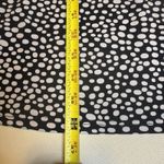 Chadwick's  Women's Vintage Navy/White Polka Dot‎ Stretchy A Line Dress. Sz L # Photo 7