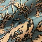 Balenciaga NWT. RUNWAY! $1745 printed Satin Dress FR 36 / US 4 blue Photo 13