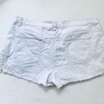 H&M Off White Cream Denim Jean Shorts Photo 1