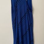 Caslon  Sleeveless Tank Midi Dress Blue Size Medium Photo 4