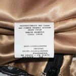 Gunne Sax Jessica McClintock 90s Sz5 Bubble Hem Dress Strapless Black Gold Lace Size undefined Photo 7