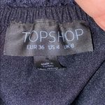Top Shop navy lace off the shoulder dress‎ size 4 Photo 3