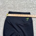 Gymshark  Black Neon Green Logo Leggings Activewear Workout Pants Women's Size S Photo 4