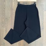 St. John Basics Wool Rayon Santana Straight Leg Knit Pant in Black Size 8 / M Photo 7