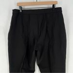 Estelle & Finn Side Zip Seamed Pant Stretch Black Crepe Slim Leg Size 14 Photo 6