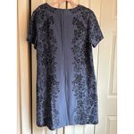 Boden USA Boden Blue Dress with Black Floral Design – Size 16R – EUC Photo 2