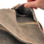 Myra Bags Leather & Canvas Voyager Shoulder Bag Purse Brown Photo 7