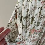 Frye Floral Button Front Midi Dress XXL Boho Cottagecore Tiered Rayon Photo 6